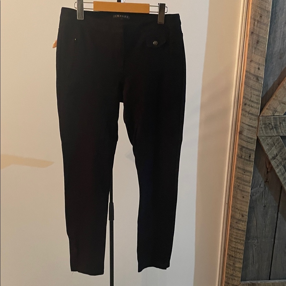 Theory black skinny pants -Size 8